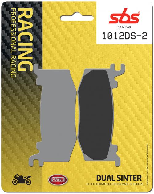 SBS 1012DS-2 BRAKE PADS SINTER RACING
