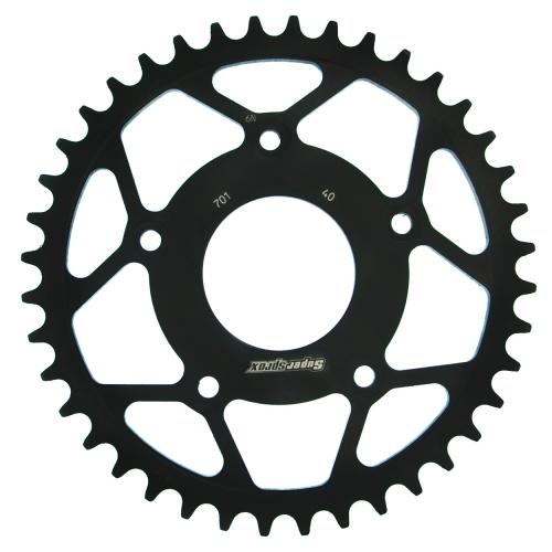 SUPERSPROX SUPERSPROX REAR STEEL 40T, BLACK SU470140B
