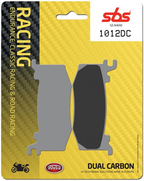 SBS 1012DC BRAKE PADS ORGANIC RACING