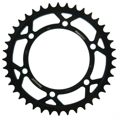 SUPERSPROX SUPERSPROX REAR STEEL 40T, BLACK SU450640B