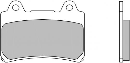 Brembo SA Front Sintered Brake Pads for Yamaha XVZ 1300 VENTURE ROYALE / FJ 1200 & More – 07YA35SA