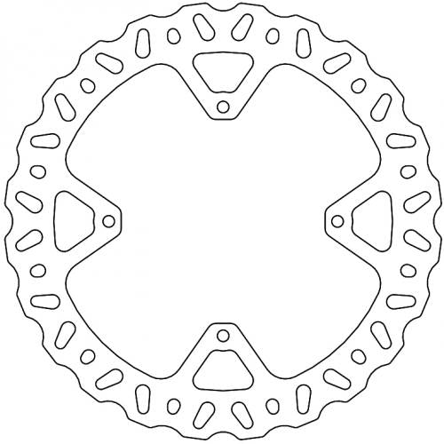 MOTO MASTER 110721, NITRO FIXED DISC 245