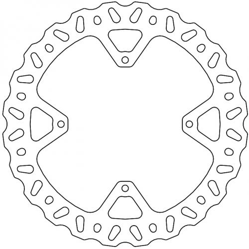 MOTO MASTER 110721, NITRO FIXED DISC 245