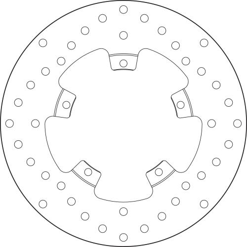 Brembo Serie Oro Fixed Brake Disc 220 mm – 68B407L4