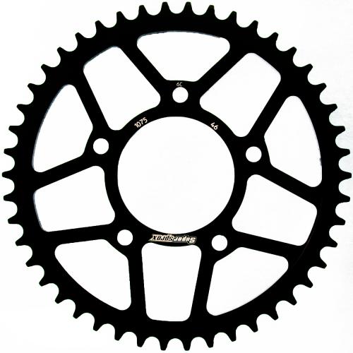 SUPERSPROX SUPERSPROX REAR STEEL 46T, BLACK SU4107546B