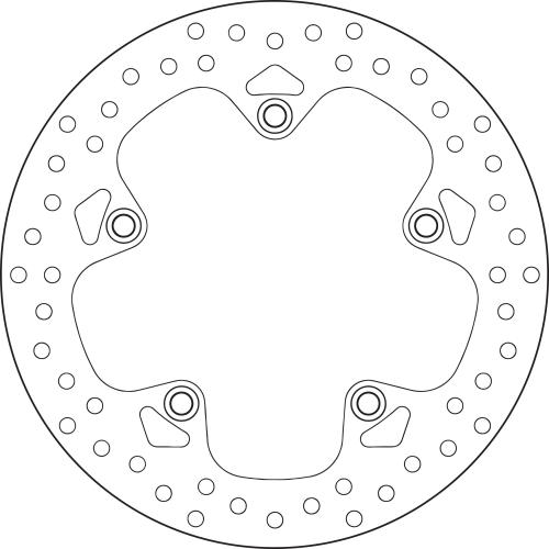 Brembo Serie Oro Fixed Brake Disc 276 mm – 68B407G9