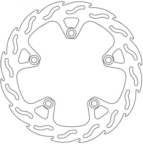 MOTO MASTER 110326, FLAME FIXED DISC 260