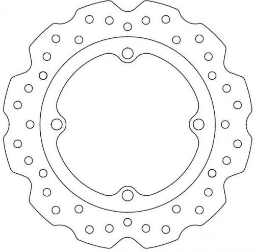 FERODO FMD0467R FIXED BRAKE DISC