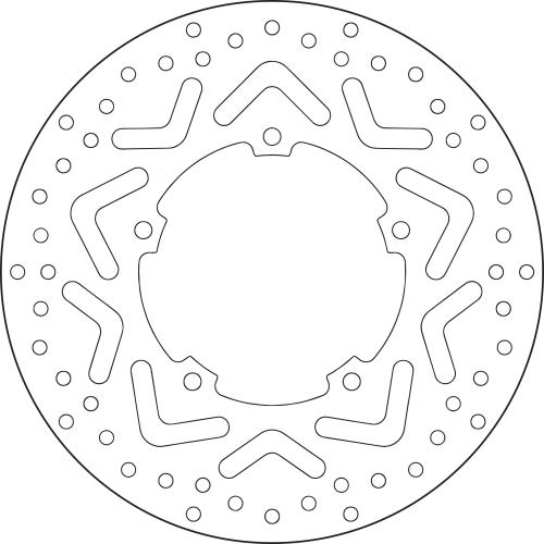 Brembo Serie Oro Fixed Brake Disc 267 mm – 68B407F7