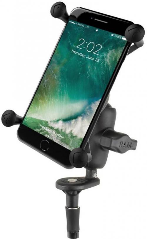 RAM MOUNTS RAM STEM MOUNT SHORT ARM & X-GRIP BIG