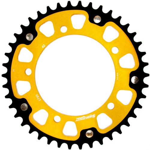 SUPERSPROX SUPERSPROX REAR STEALTH 42T, GOLD, 520 SU6179342G