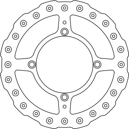 FERODO FMD0461MXR FIXED BRAKE DISC