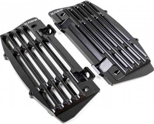 X-GRIP AIR FORCE RADIATOR GUARD SET SILVER