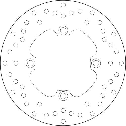 Brembo Serie Oro Fixed Brake Disc 240 mm – 68B40780