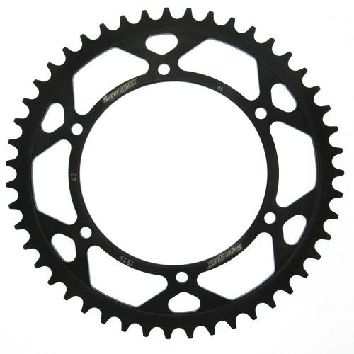 SUPERSPROX SUPERSPROX REAR STEEL 47T, BLACK, 520 SU4151547B