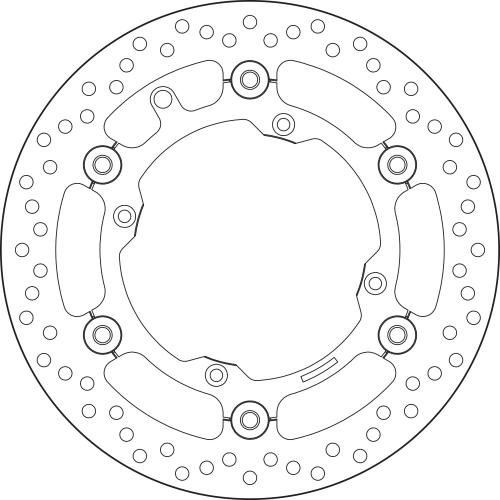 Brembo Serie Oro Floating Brake Disc 260 mm – 78B40814