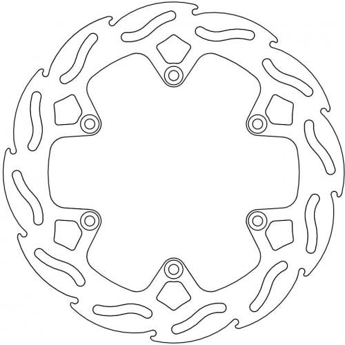 MOTO MASTER 110514, FLAME FACTORY FIXED DISC 220