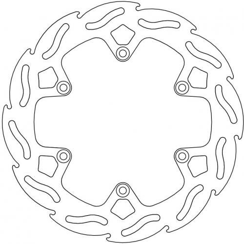 MOTO MASTER 110514, FLAME FACTORY FIXED DISC 220