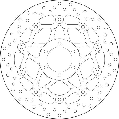 BREMBO BRAKE DISC, 78B408A2