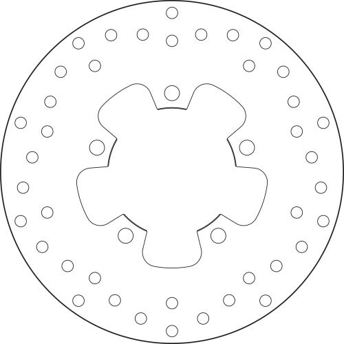 Brembo Serie Oro Fixed Brake Disc 240 mm – 68B407N5