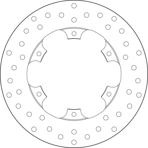 Brembo Serie Oro Fixed Brake Disc 220 mm – 68B407L5