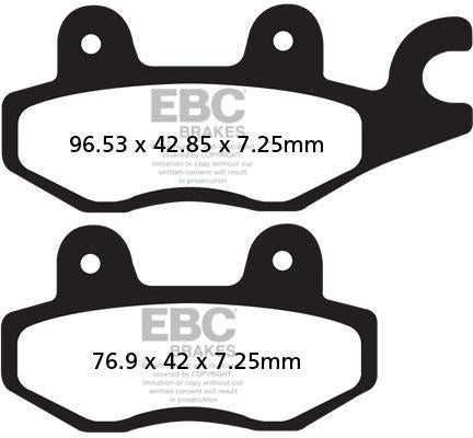 EBC SFA 635 EBC SCOOTER PADS