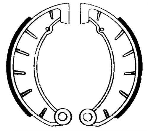 FERODO FSB854 BRAKE SHOES