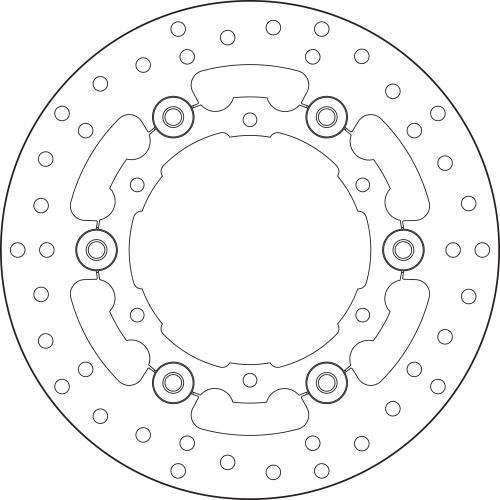 Brembo Serie Oro Floating Brake Disc 240 mm – 78B408A6
