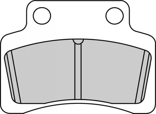 FERODO FDB2191EF BRAKE PADS ORGANIC