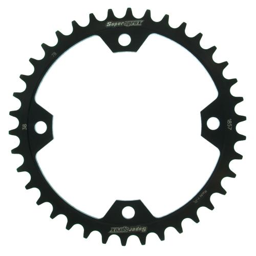 SUPERSPROX SUPERSPROX REAR STEEL 73T, BLACK, 520