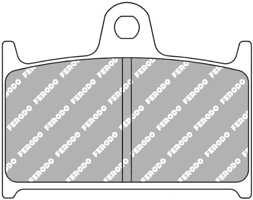 FERODO FDB557EF BRAKE PADS ORGANIC
