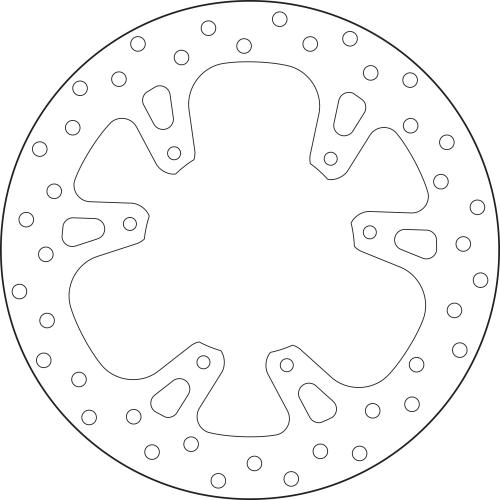 Brembo Serie Oro Fixed Brake Disc 240 mm – 68B40796