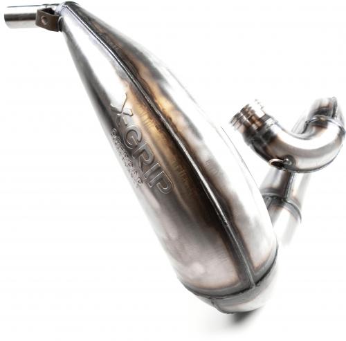 X-GRIP EXHAUST PIPE FACTORY SILVER XG2672015