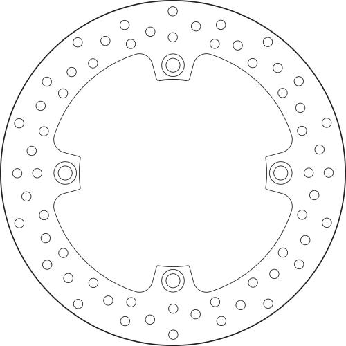 Brembo Serie Oro Fixed Brake Disc 260 mm – 68B407E3
