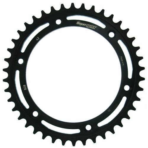 SUPERSPROX SUPERSPROX REAR STEEL 42T, BLACK, 520 SU482842B