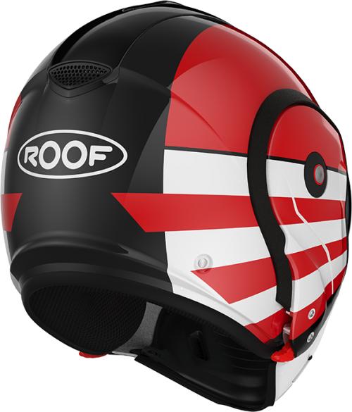 ROOF RO9 BOXXER 2 SUNRISE, BLACK - RED, SM / 57