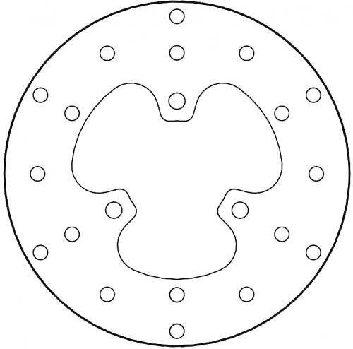 MOTO MASTER 110737, HALO FIXED DISC 190