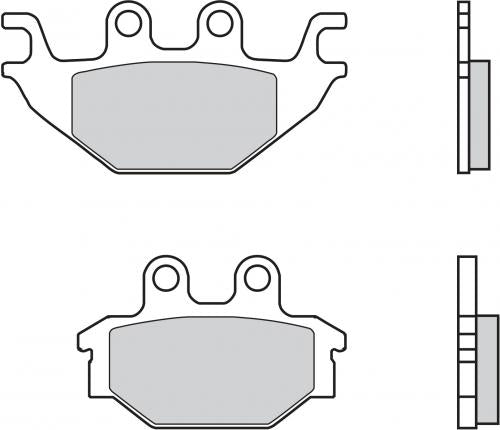 Brembo SX Sintered Brake Pads for Kymco / Sym / Adly & More – 07GR52SX
