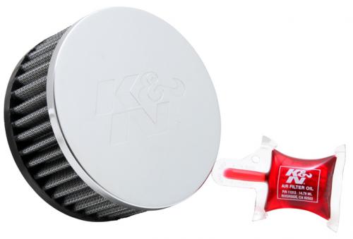 K&N UNIVERSAL FILTER CHROME RC-1950
