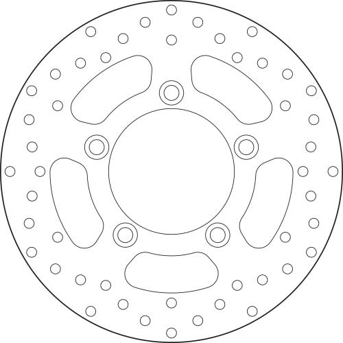 Brembo Serie Oro Fixed Brake Disc 240 mm – 68B40795