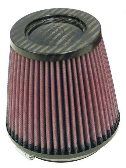 K&N UNIVERSAL AIR FILTER - CARBON FIBER TOP 13794388