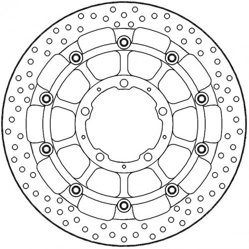 MOTO MASTER 113262, HALO FLOATING DISC