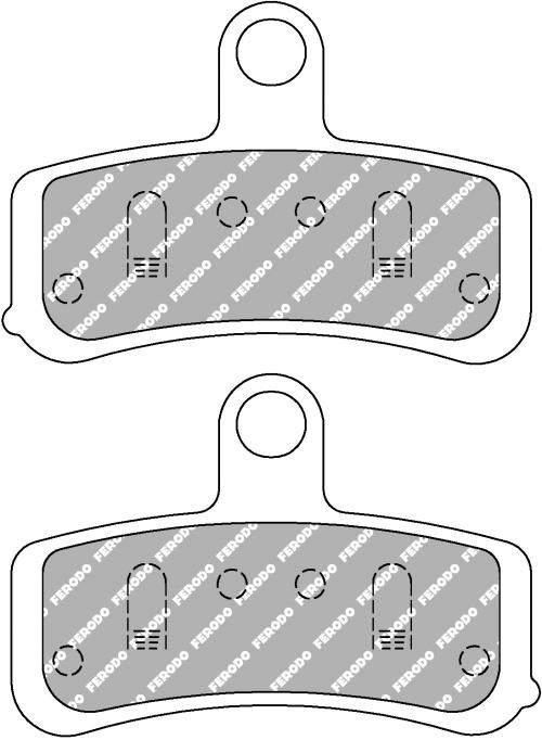 FERODO FDB2250ST BRAKE PADS SINTER