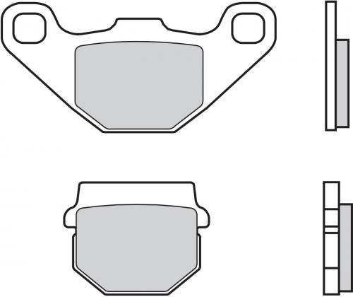 Brembo SX Sintered Brake Pads for Tgb / Kawasaki / Suzuki & More – 07KA07SX