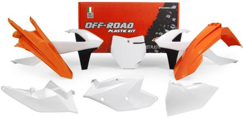 RTECH PLASTICS KIT 6 PCS W/AIRBOX KTM (OE) 17