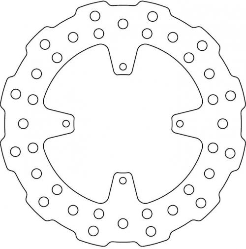 FERODO FMD0478MXR FIXED BRAKE DISC