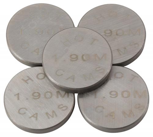 HOT CAMS VALVE SHIMS 13.00MM 1.90 (5PCS)