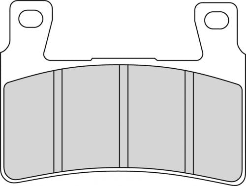 FERODO FDB2079P BRAKE PADS ORGANIC