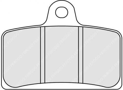FERODO FDB2201ST BRAKE PADS SINTER