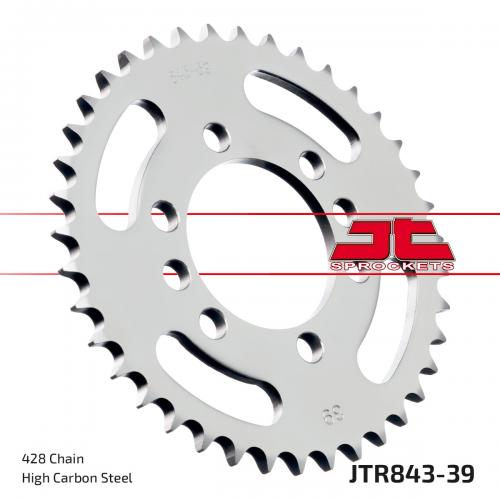 JT SPROCKETS REAR STEEL 39T, 428 JTR084339